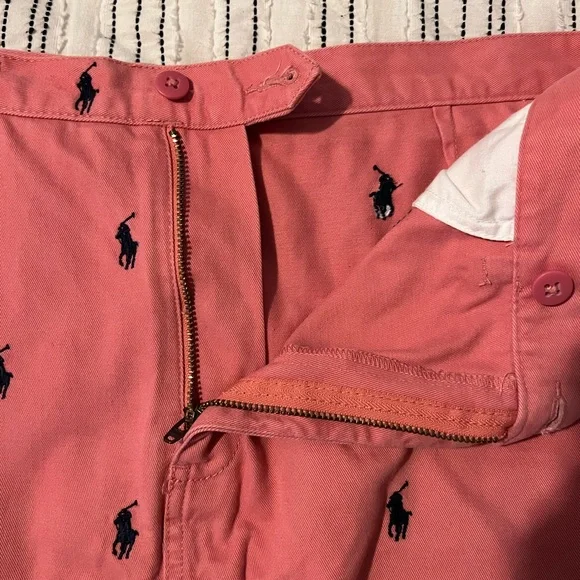 Ralph Lauren Sport 100% Cotton Logo Embroidered Skirt Size 14 EUC - Picture 6 of 7